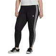 thumbnail image 2 of Adidas Women's Leggings Adicolor Classic Three Stripe Plus Size Active Bottoms, Medium Heather Grey, 4X, 2 of 2