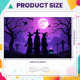 thumbnail image 5 of Mystical Witches Halloween Spooky Banner for Halloween Party Decoration Event, 5 of 5