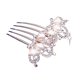 thumbnail image 1 of Guardurnaity Horquillas para el pelo de boda con diamantes de imitación, flores de perlas simuladas, accesorios para el cabello de cristal para Accesorio para el cabello No.08, 1 of 2