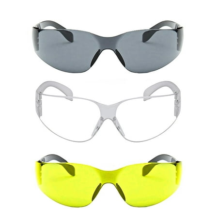 

BE-TOOL Safety Glasses PC Frame HD Lenses Blocks Ultraviolet Rays Waterproof for Indoor and Outdoor Working
