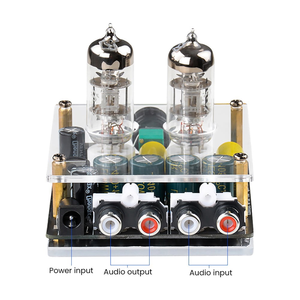 Upgraded Preamplifier Amplifiers HiFi Tube Preamp Amp Speaker Sound Home Theater