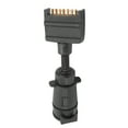 thumbnail image 4 of Wiring Connector, Trailer Adapter Plug 7 PIN Safe Connection ABS Shell Waterproof Round Female To Flat Male  for Boat, 4 of 8