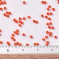 thumbnail image 4 of 10 g MIYUKI Delica Beads Cylinder Japanese Seed Beads 11/0 (DB0752) Matte Opaque Orange 1.3x1.6mm Hole: 0.8mm 2000pcs/10g, 4 of 5