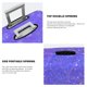 thumbnail image 3 of Balery Purple Glitter Funda de equipaje, fundas para maletas, elástica, lavable, protector de maletas, compatible con maletas de 18 a 32 pulgadas-X-Large, 3 of 7