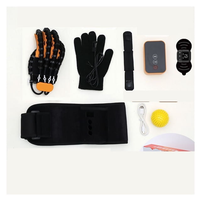 Support Low Frequency Pulse Massage Rehabilitation Robot Gloves Stroke Hemiplegia Cerebral Infarction Training Surgery Recovery ,Easy to Operate
