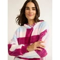 thumbnail image 5 of Joyspun Women's Oversized Hooded Plush Lounger, Size XS-3X, 5 of 5