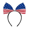 thumbnail image 4 of Win s Way Flag Bow Headband, Soccer Fan Hair Accessory Sports Party Headwrap, National Flag Hair for Game Day, Patriotic Cheer Hairband for Women and Girls, 4 of 4
