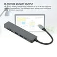 thumbnail image 4 of Base USB C, Estación De Acoplamiento USB C De Alta Disipación De Calor 30 Fps Para Tableta, 4 of 7