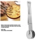 thumbnail image 5 of Cortador de rueda Cortador de pizza extensible Cortador de masa de acero inoxidable Portátil Cortador de raviolis Cortador de pasta Cortador de repostería Rodillo para galletas, 5 of 8
