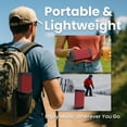 thumbnail image 6 of OontZ Angle 3 (4th Gen) – Portable Bluetooth Speaker, 12W Stereo Sound, 24 Hour Playtime, Rich Bass, 100 Foot Wireless Range, Waterproof, Home, Outdoor, Travel, Great Gift (Red), 6 of 7