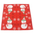 thumbnail image 3 of ColoMX 20 unids/set servilletas navideñas de muñeco de nieve hermosas servilletas navideñas para fiesta en casa, 3 of 7