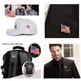 thumbnail image 2 of 20 Pieces of 10 Country National Flag Lapel Pin Badge Brooches Metal Emblems, 2 of 16