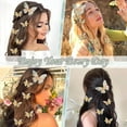 thumbnail image 7 of 8Pcs Rhinestone Butterfly Hair Clips for Women Moving Wings Butterfly Hair Barrettes Glitter Clips Kawaii Butterfly Claw Clips Hair Accessories for Teens Girls, 7 of 7