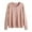 Pink, variant on Women's Cotton Lightweight Cardigans Crew Neck Long Sleeve Knitted Button Down Sweater Button Down Cardigan(Color:Dark Blue,Size:3XL)