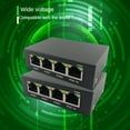 thumbnail image 4 of 4 Port Gigabit POE Extender 100/1000M Network Switch Extender IEEE802.3Af/At Plug&Play for PoE Switch NVR IP Camera AP, 4 of 8