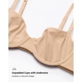 thumbnail image 3 of Sostén INLYRIC Inbarely Plus Balconette Demi 38D Beige Cálido, 3 of 7