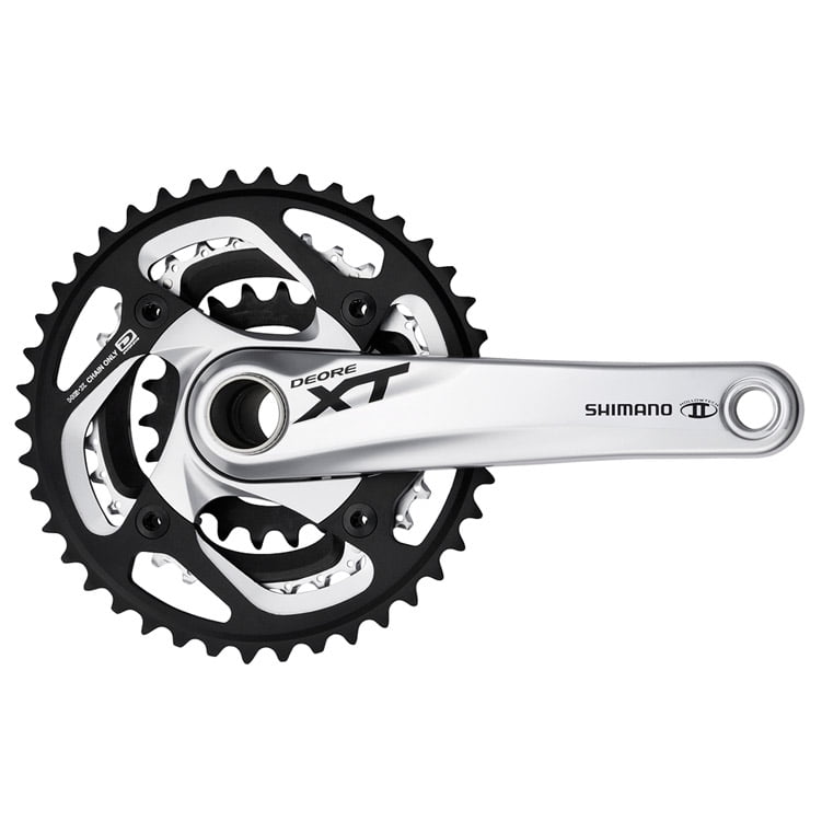 shimano xt m780 10 speed triple chainset