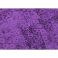 thumbnail image 1 of Ahgly Company Machine Washable Indoor Rectangle Transitional Bright Purple Area Rugs, 2' x 5', 1 of 7