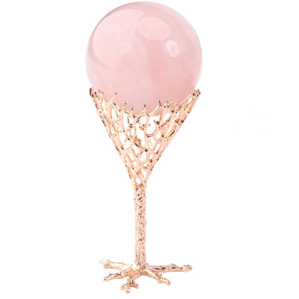 Geruite Sphere Holder Display Stand Bird Nest Glass Ball Display Stand
