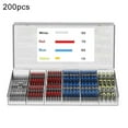 thumbnail image 5 of Clupup 200/120PCS Solder Seal Heat Shrink Butt Connectors Waterproof Wire Connectors Kit Insulated Wire Splice Cable Connector Marine, 5 of 10