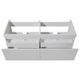 Fresca Largo Gray Oak Modern Double Sink Bathroom Cabinet - Walmart.com