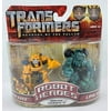 Transformers 2: Revenge of the Fallen Movie Robot Heroes 2-Pack Bumblebee Vs. Long Haul