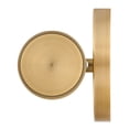 thumbnail image 4 of Femi - Light Lacquered Brass Brass Traditional / Transitional - LED Steel Wall Sconce, 4 of 10