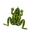 thumbnail image 4 of S SERENABLE Fishing Frog Lure Weedless Hooks Sturdy for Bass Fishing for Bass Trout Pike Green pattern, 4 of 9