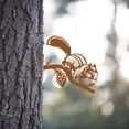 thumbnail image 6 of 7.4×10.4 Inch Black/Rusty Metal Contour Chipmunk Silhouette Garden Stake Metal Yard Art Outdoor Tree Decorations Backyard Garden Patio Outdoor Decor, 6 of 6