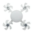 thumbnail image 1 of Guardoinrt Energy Efficient Ceiling Fans With Lights Easy Installation the room with the E27 Standard Screw, 1 of 6