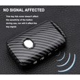 thumbnail image 5 of Key Fob Cover Compatible with Mazda 3 6 CX-30 CX-5 CX-9 2019-2021 4 Button Keychain Case Holder Protector,Black, 5 of 7
