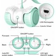 thumbnail image 5 of Interactive Cat Toy for Indoor Cats, Remote Control Toys and Kitten Toys with USB Rechargeable, Colorful LED Wheels, Best Playmate, Gift for Cats (Green), 5 of 5