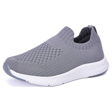 Engtoy Kids Boys Girls Running Shoes Walking Shoes Athletic Slip on Sock Sneakers  10  (Toddler)