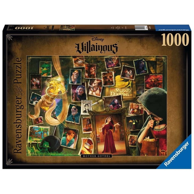 Rompecabezas Ravensburger Villano Mother Gothel 1000 piezas