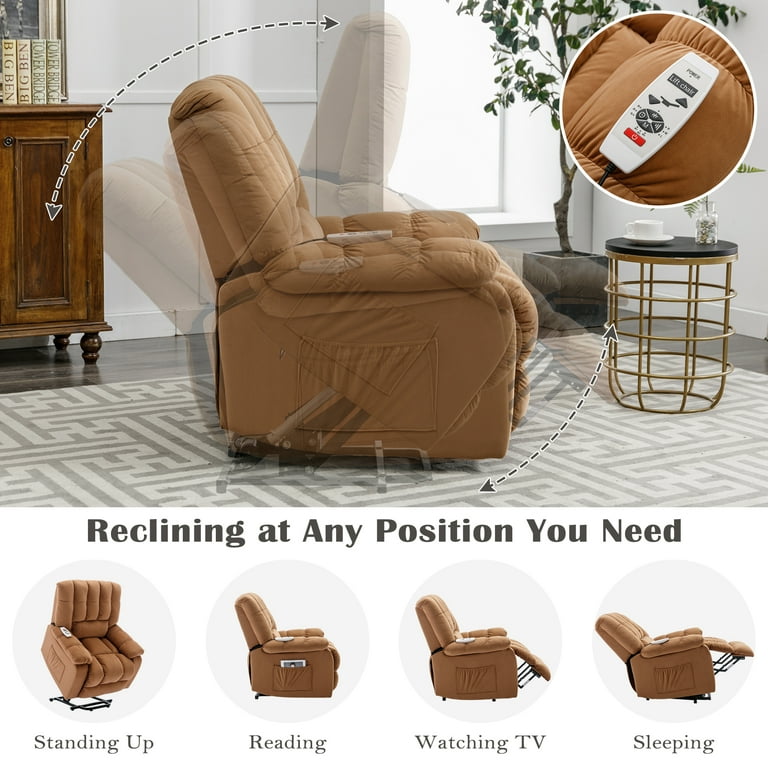 Extra wide 2024 reclining sofa