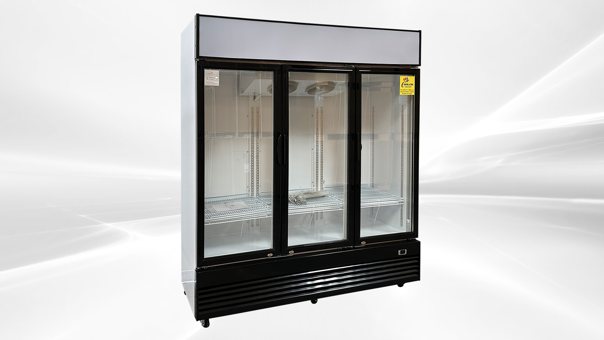 Commercial 3 Swing Glass Door Merchandiser Refrigerator Frigorifico Commercial HREE Door Upright Display Cooler CLG -1320BF