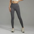 thumbnail image 4 of WAYUTE Women's Leggings Tummy Control Seamless for Push up Non See Through Compression Pants Stretchy Fit Daily Wear L, 4 of 5