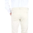 thumbnail image 3 of Pantalones Chinos Color Arena Slim Fit De Algodón Para Caballero, 3 of 5