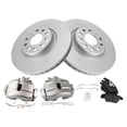 thumbnail image 2 of TRQ Front Brake Calipers Pads Rotors Fits Select 08-13 GTI 09-15 Jetta 06-10 Passat, 2 of 6