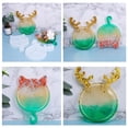 thumbnail image 3 of Molde para dejar caer pegamento Bandeja de silicona con forma de astas de gato para Navidad Vela Jabón hecho a mano, 3 of 3