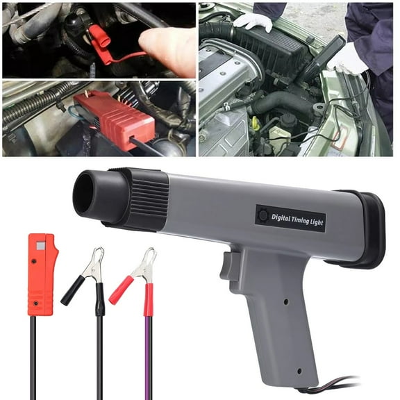 Engine Timing Light Inductive Strobe Timing Portable Ignition With Sensor Clip