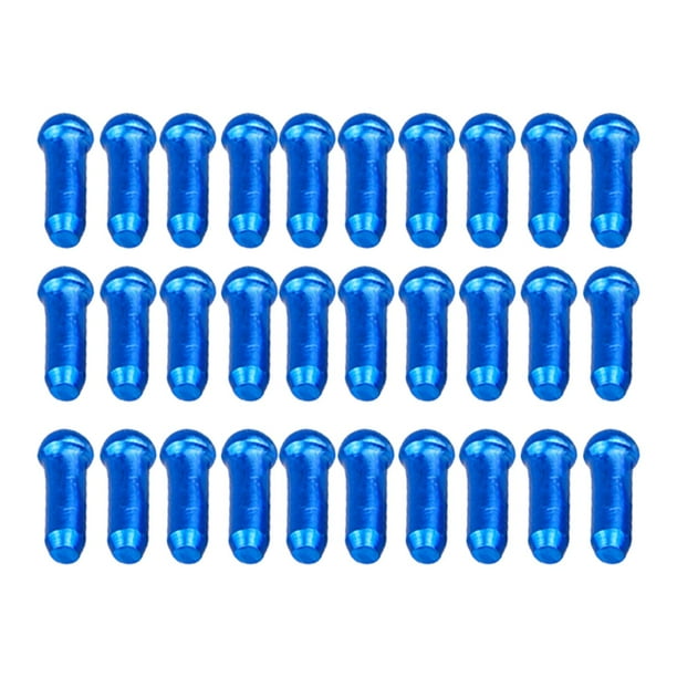 30 Pieces Bike Cable End Caps Bicycle Brake Cable End Caps for Mountain