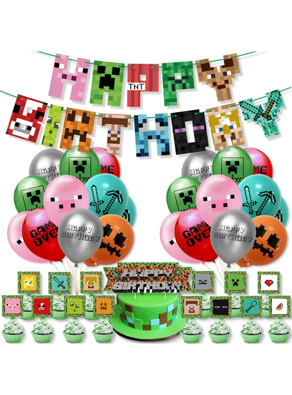 Minecraft Party Supplies in Party & Occasions