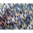 thumbnail image 4 of oneOone Tissu en Soie Tabby Style Arbre Ikat Imprimé 1 Yard 42 Pouces de Large, 4 of 4
