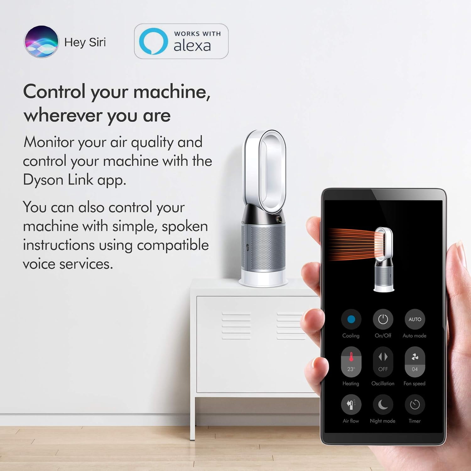 Dyson Purifier Hot+CoolTM Purifying Heating Fan HP4B