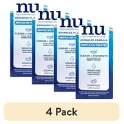 (4 pack) Renu Contact solution, Advanced Triple Disinfectant Formula 2 fl oz