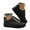 Black, variant on Mostsola Platform Loafers for Women Fashion Slip on Round Toe Flatform Walking Shoes