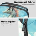 thumbnail image 4 of Hippocampus USB Organizer Oxford Cloth Waterproof Electronic Gadget Storage Bag 5.9x9.44x3.14 in Hard Drive Case Portable Small Box Cell Phone Charger Cord Organizer, 4 of 6