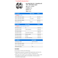 thumbnail image 2 of Rear Brake Rotor Set - Compatible with 1999 - 2004 Subaru Legacy 2000 2001 2002 2003, 2 of 2
