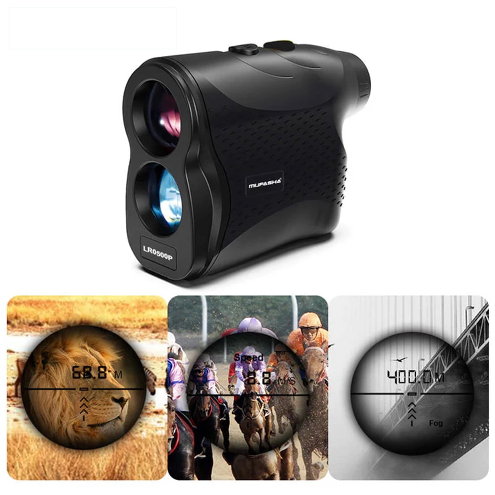BOAYAL Golf Rangefinder 600 Yards with Slope Flag Lock 6X Magnification Laser Range Finder for Golf Hunting Measurment Tool